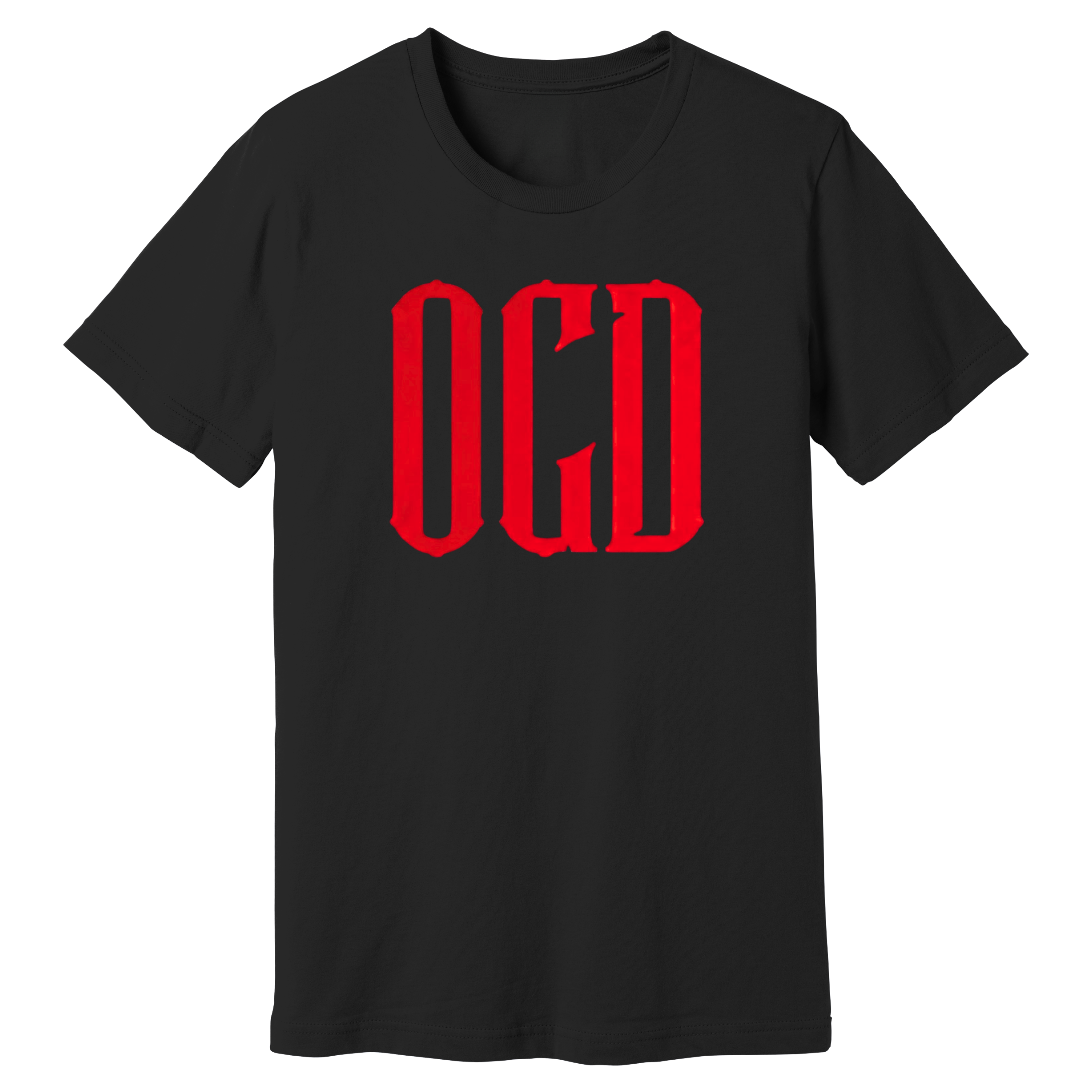 Oak Cliff DTF: Goth Red Essential Tee