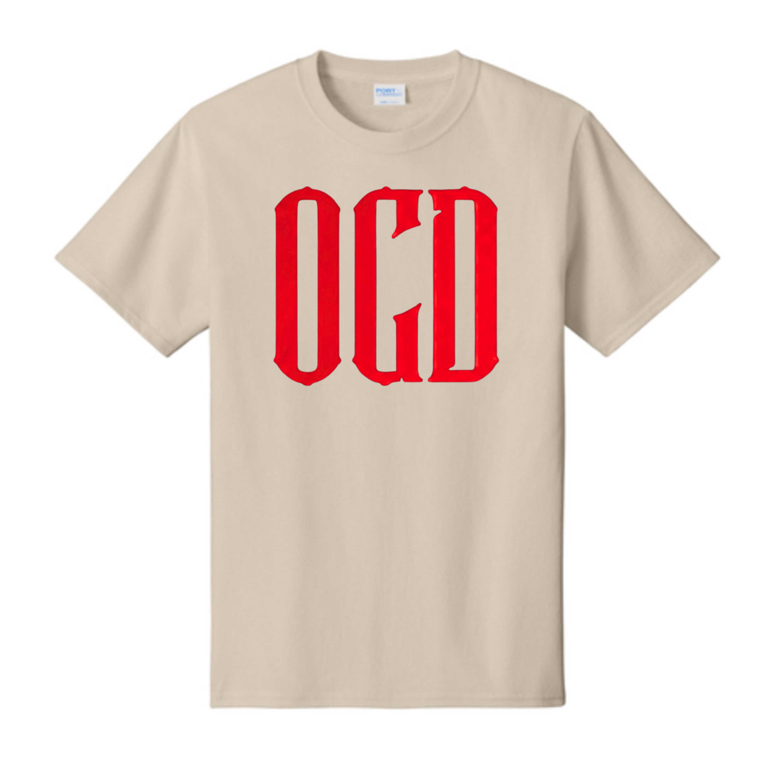 Oak Cliff DTF: Goth Red Essential Tee
