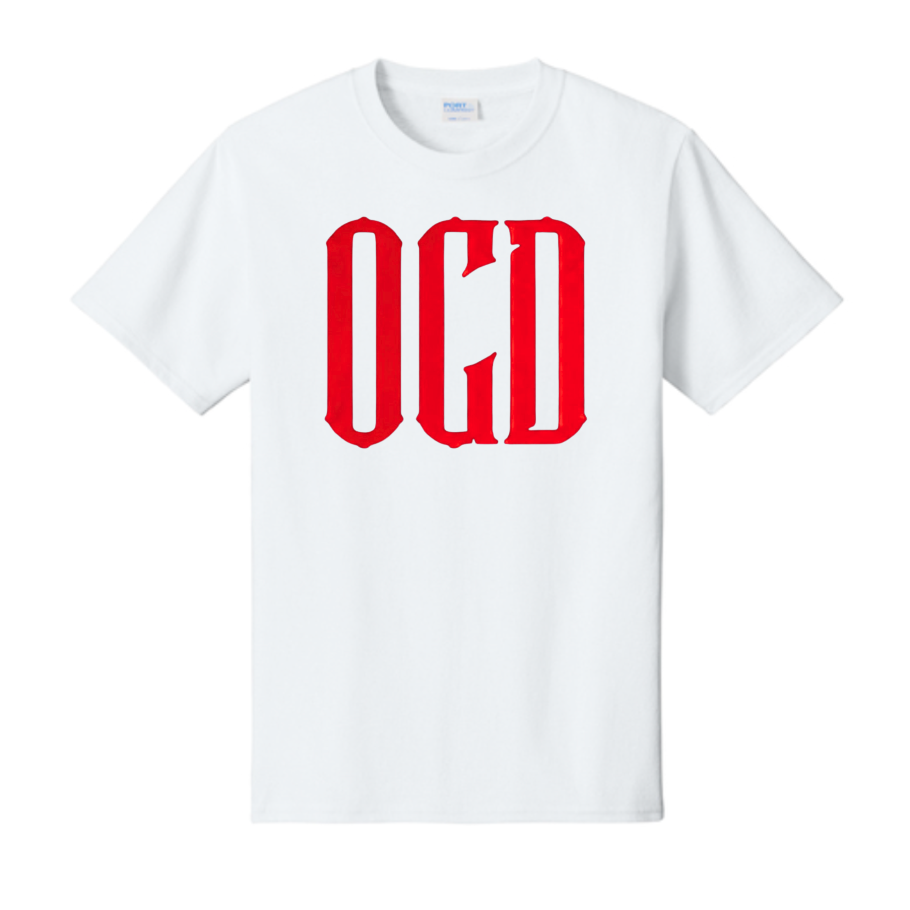 Oak Cliff DTF: Goth Red Essential Tee