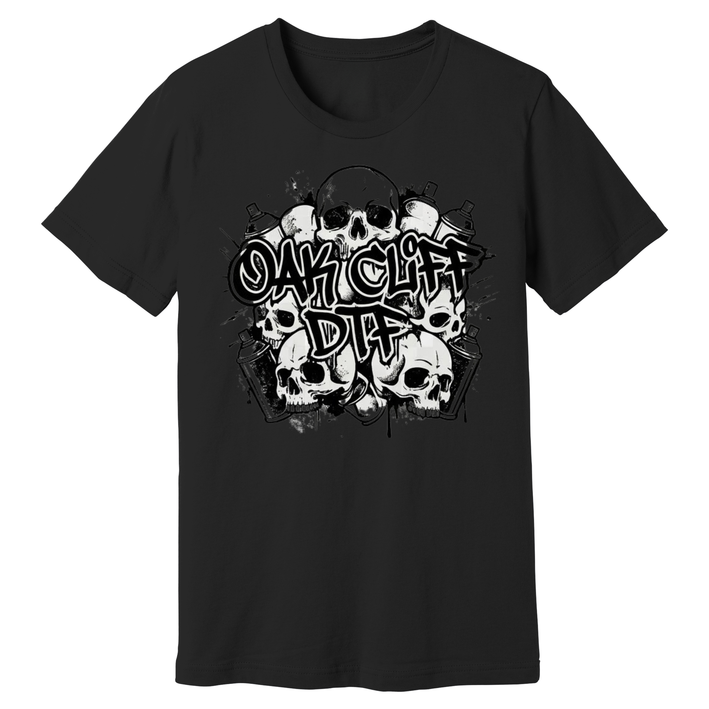 Oak Cliff DTF: Skulls Tee