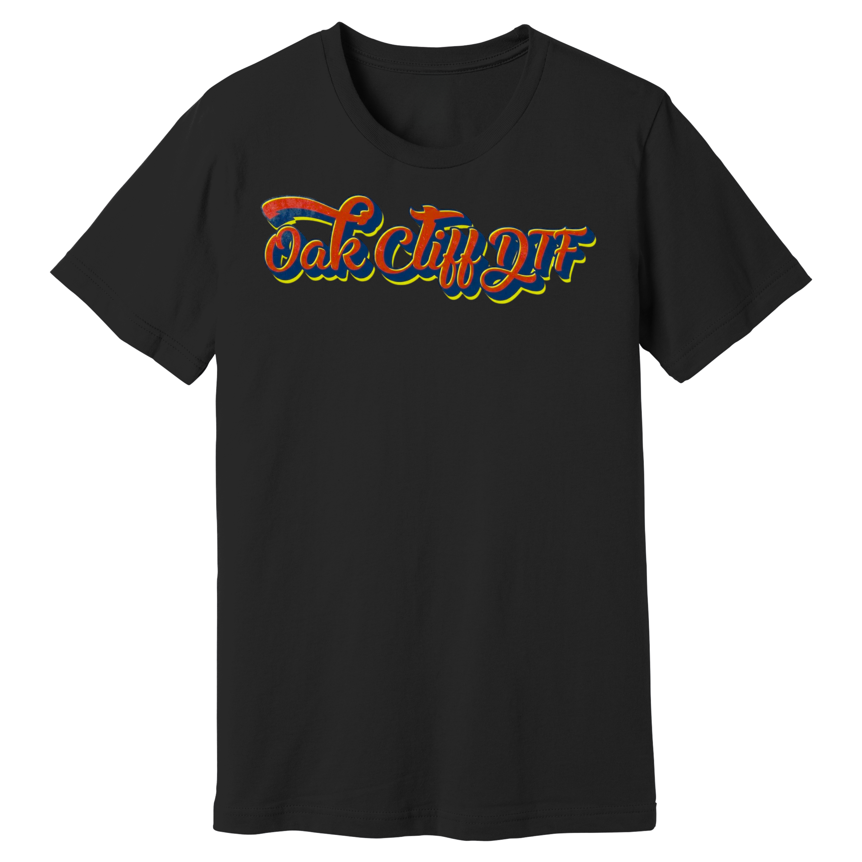 Oak Cliff DTF: Vintage Script Retro Tee