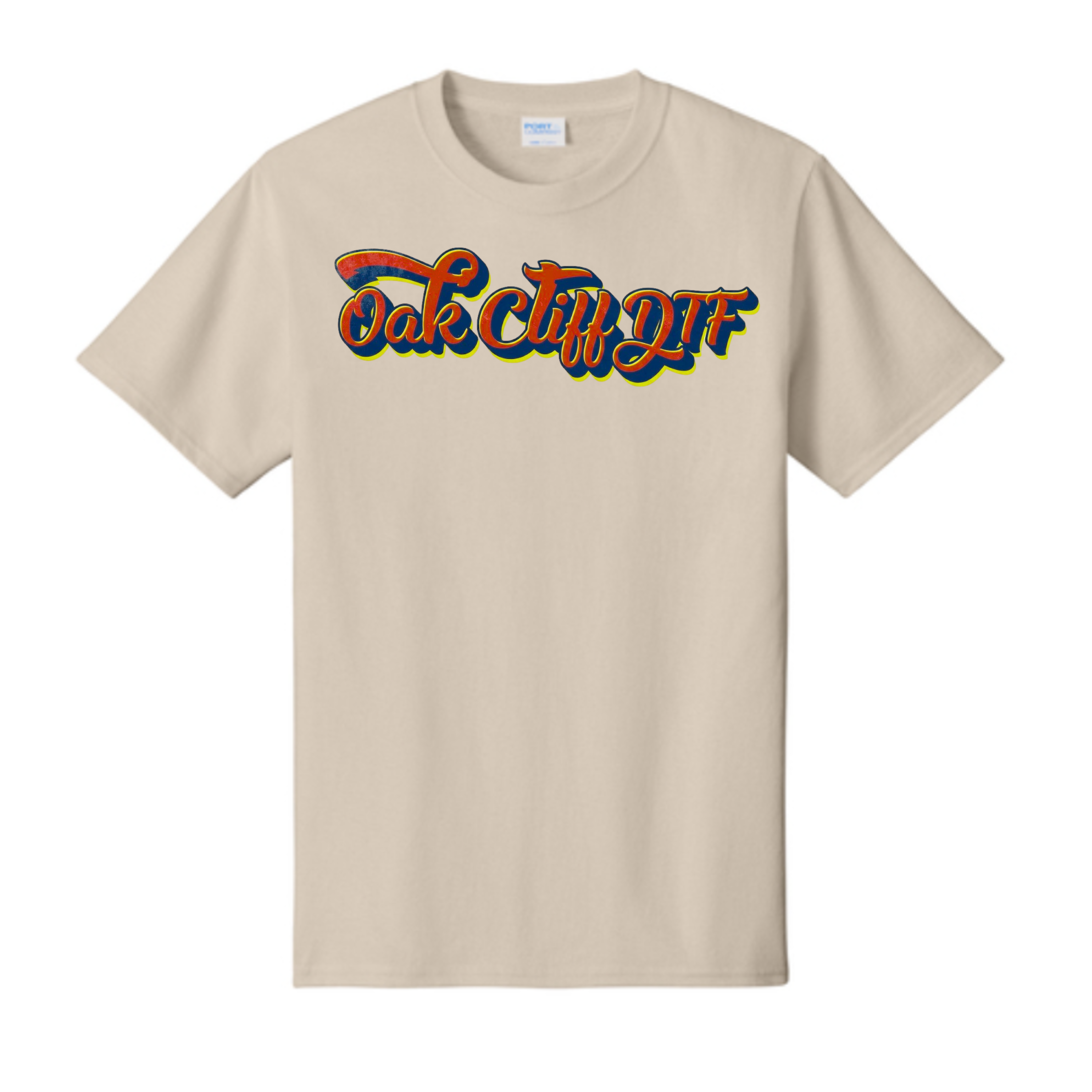 Oak Cliff DTF: Vintage Script Retro Tee