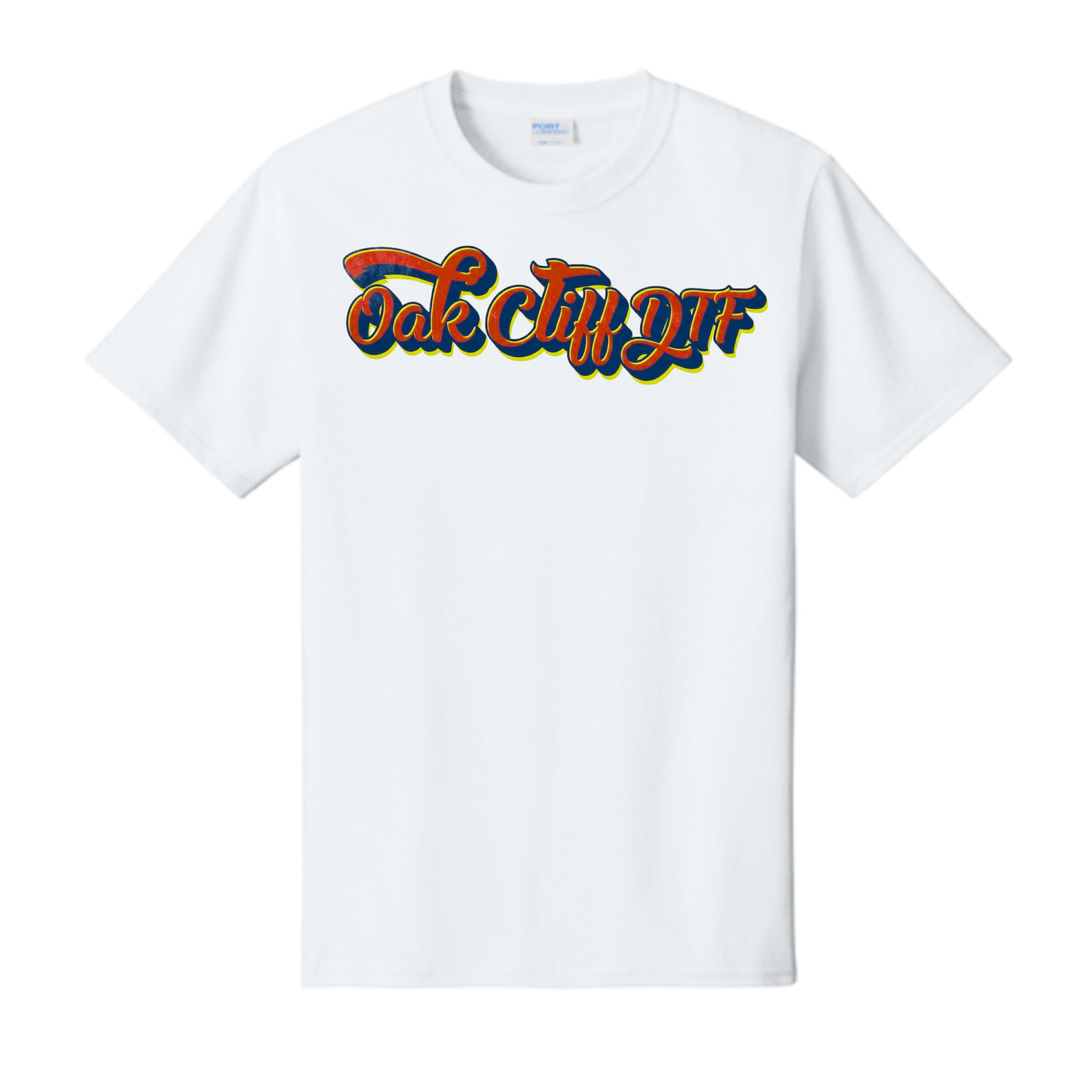 Oak Cliff DTF: Vintage Script Retro Tee