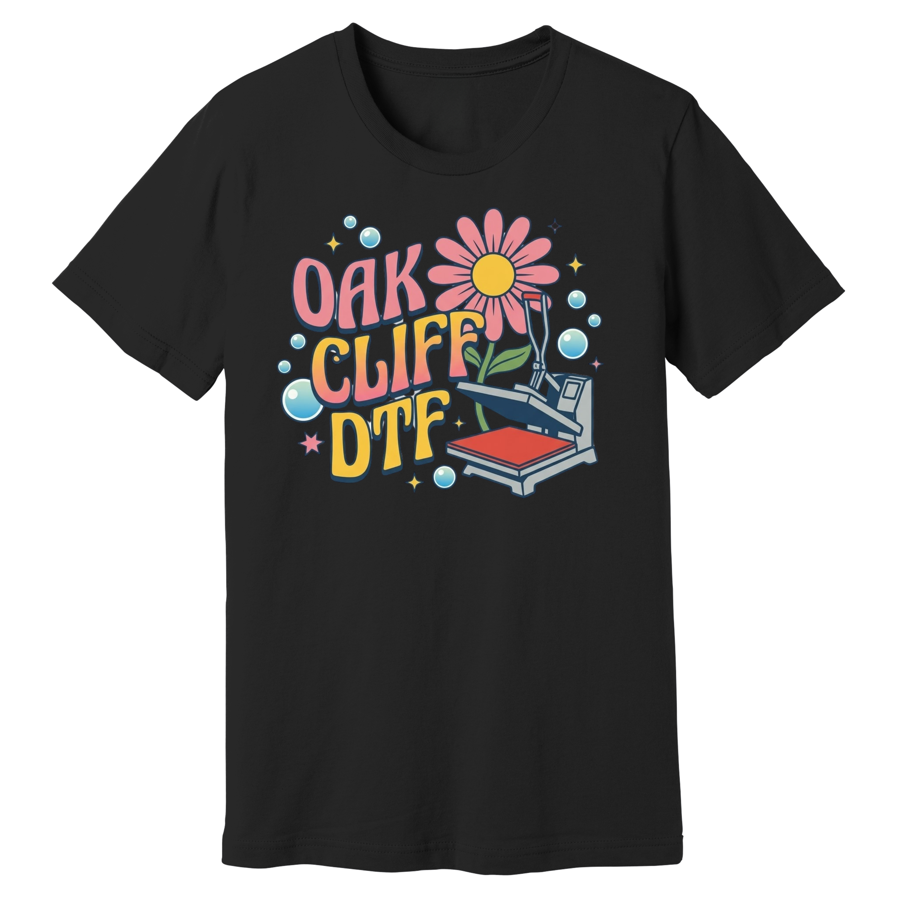 Oak Cliff DTF: Summer Press Illustrated Tee
