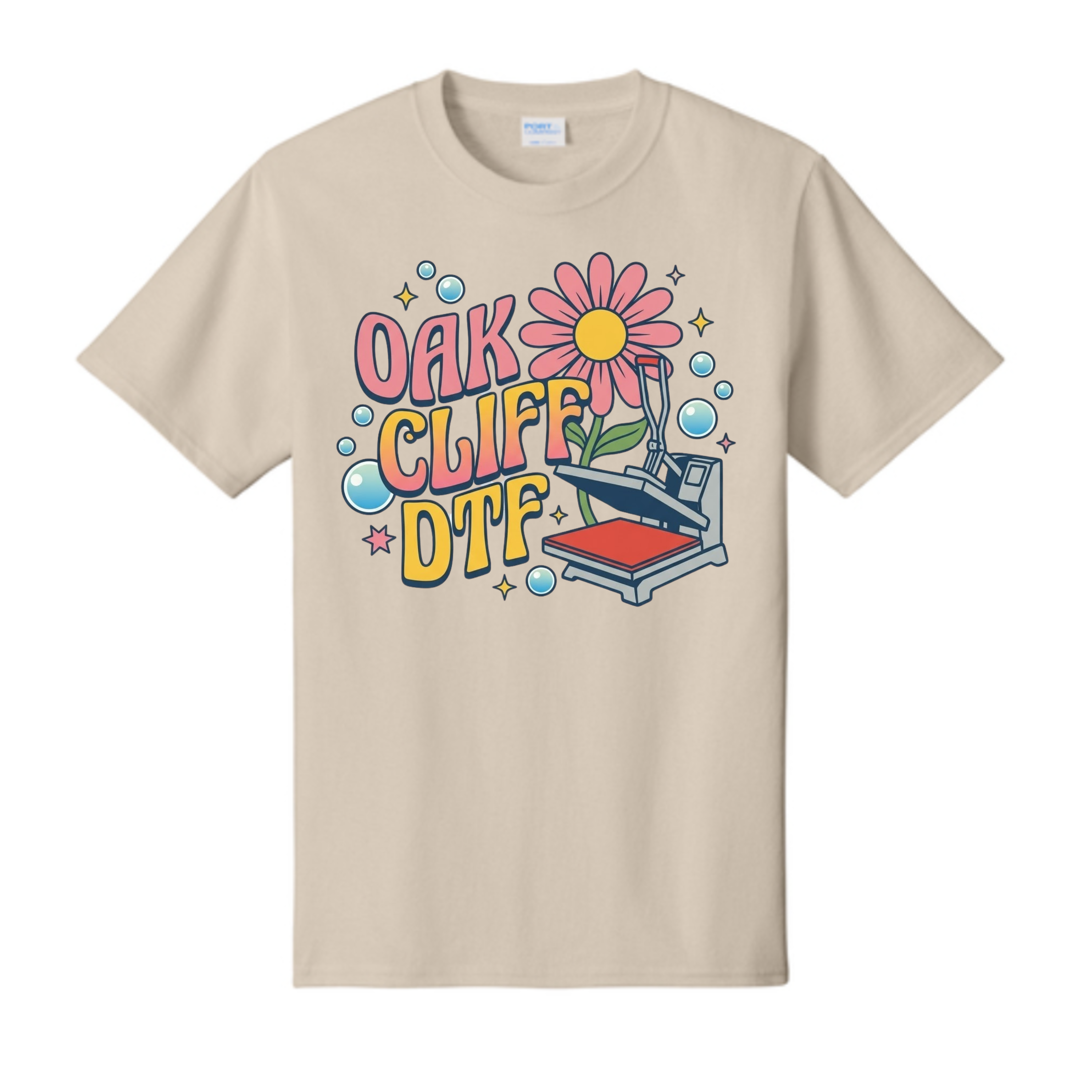 Oak Cliff DTF: Summer Press Illustrated Tee