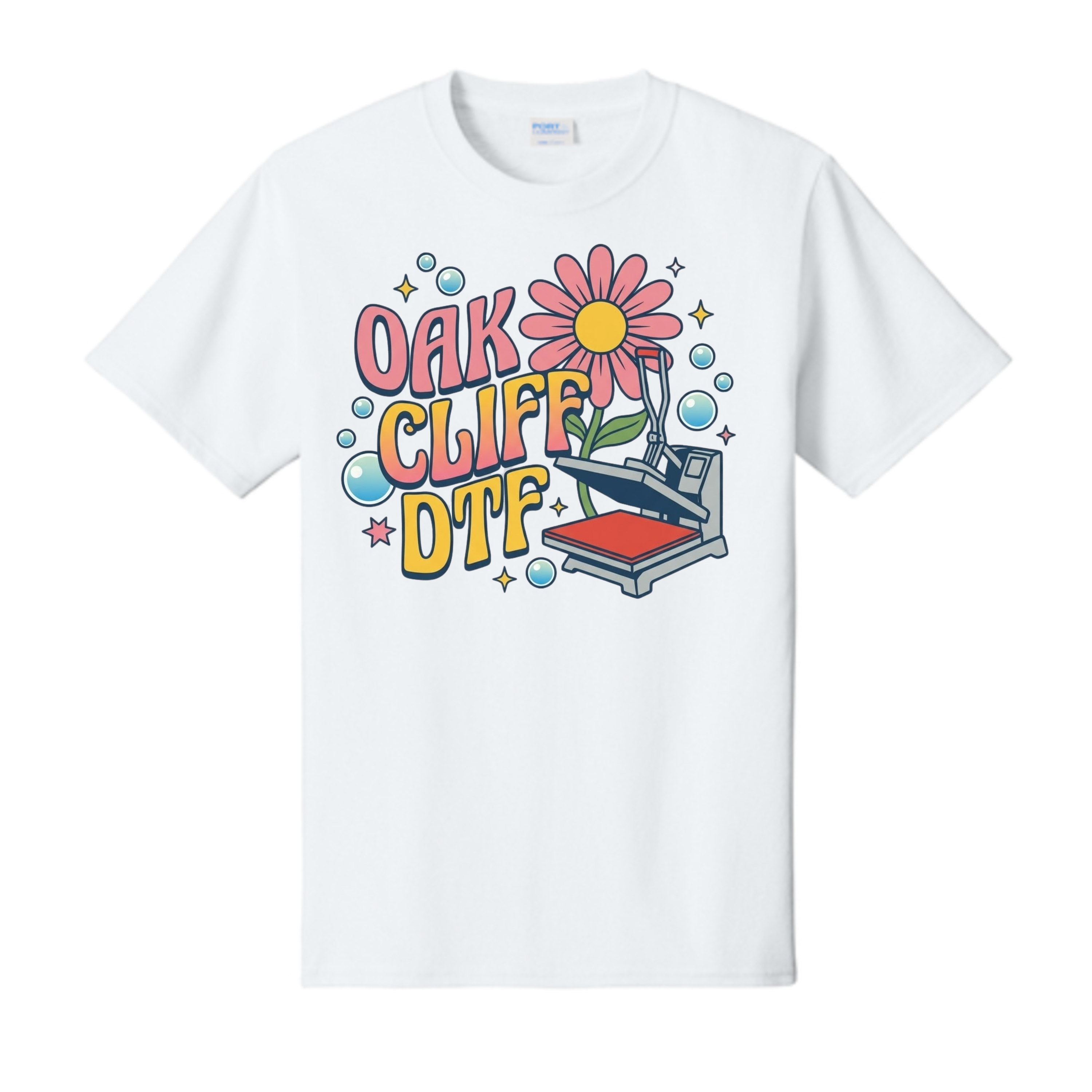 Oak Cliff DTF: Summer Press Illustrated Tee