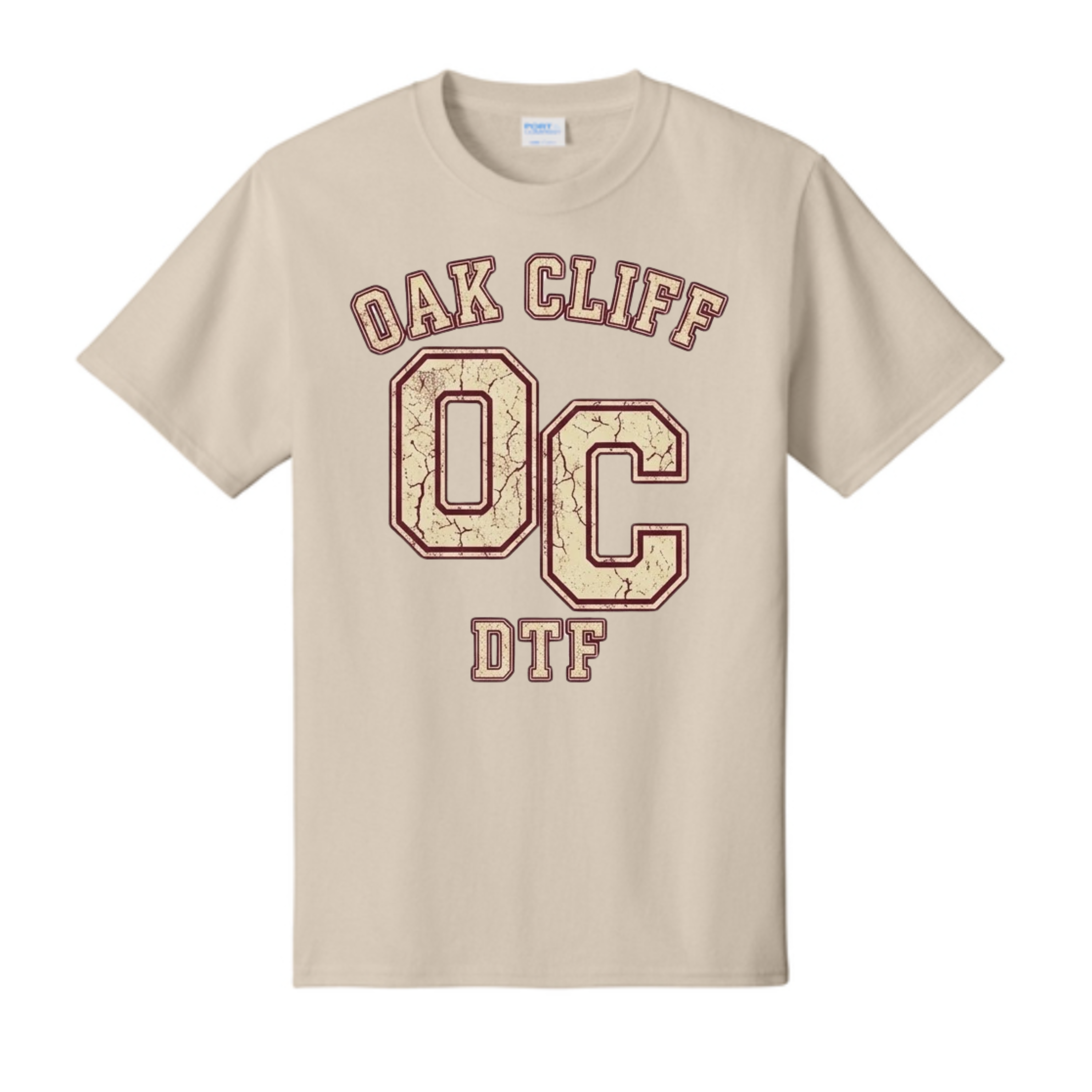 Oak Cliff DTF: Vintage Varsity Essential Tee